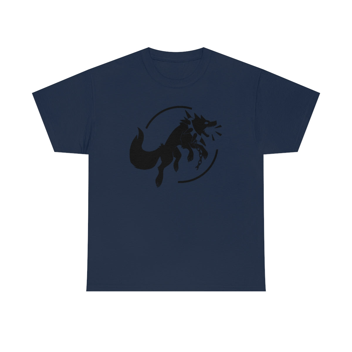 Chain Wolf - T-Shirt T-Shirt Project Spitfyre Navy Blue S 