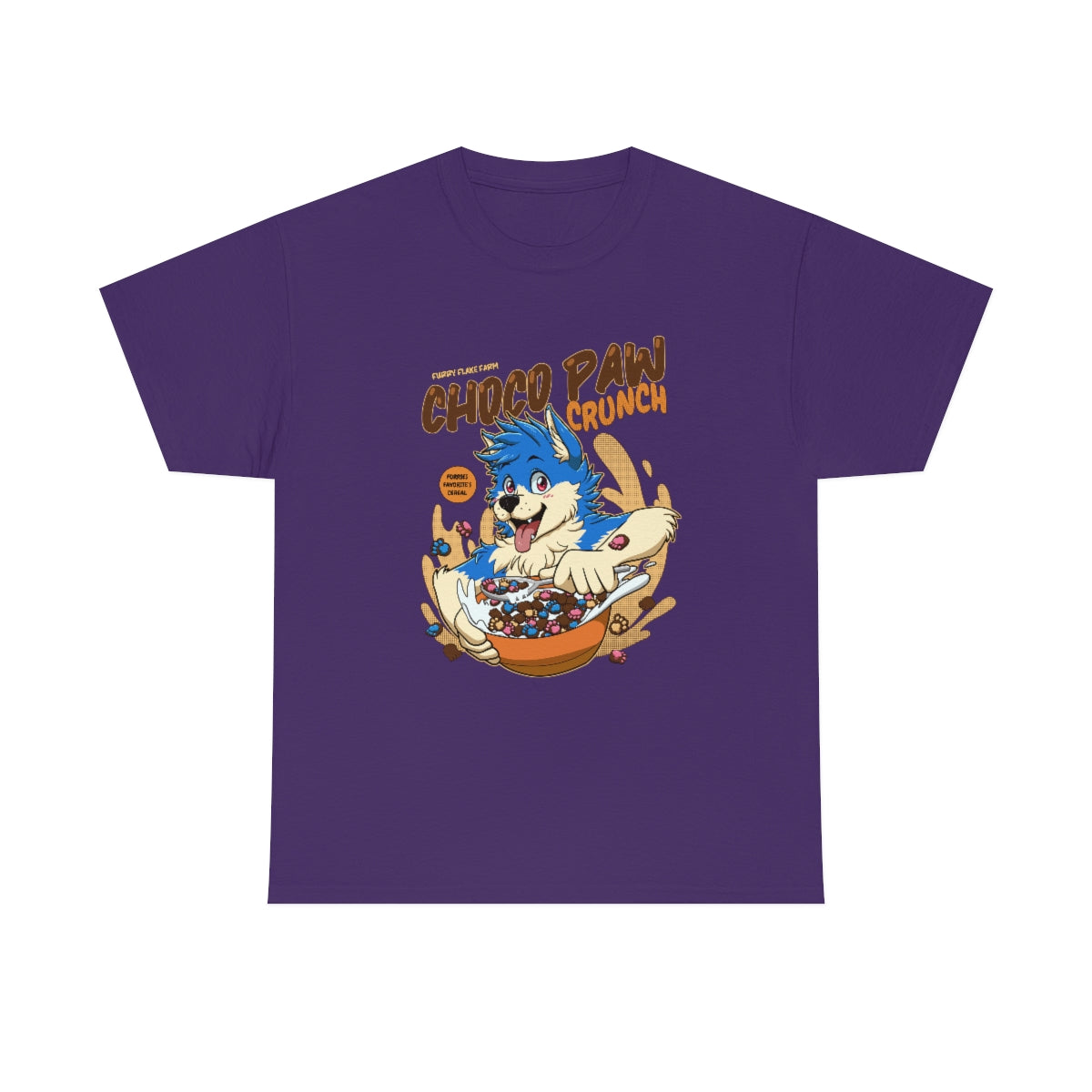 Choco Paw - T-Shirt T-Shirt Artworktee Purple S 