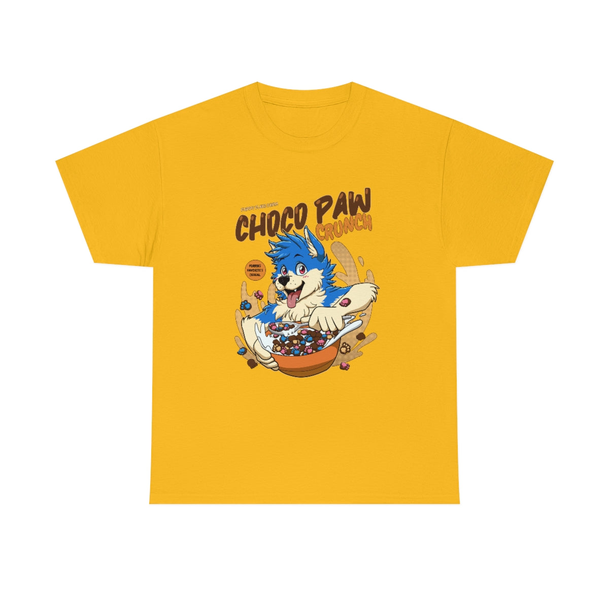 Choco Paw - T-Shirt T-Shirt Artworktee Gold S 