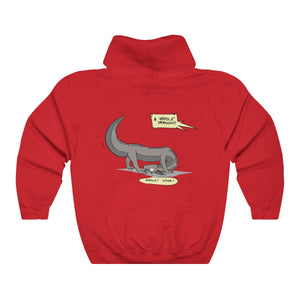 Confused Noodle Dragon - Hoodie Hoodie Zenonclaw Red S 