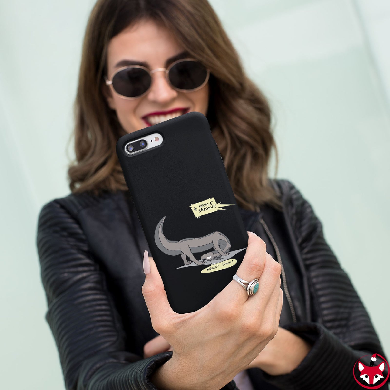 Confused Noodle Dragon - Phone Case Phone Case Zenonclaw 