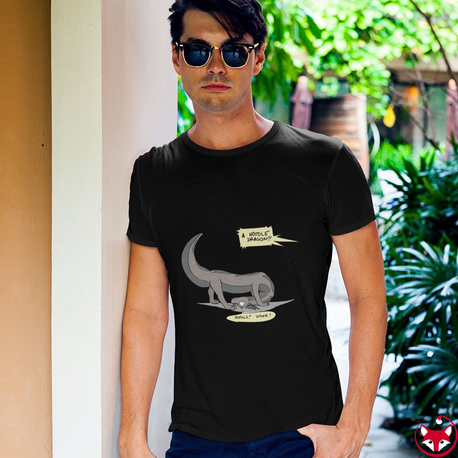 Confused Noodle Dragon - T-Shirt T-Shirt Zenonclaw 