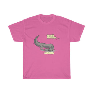 Confused Noodle Dragon - T-Shirt T-Shirt Zenonclaw Pink S 