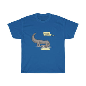 Confused Noodle Dragon - T-Shirt T-Shirt Zenonclaw Royal Blue S 