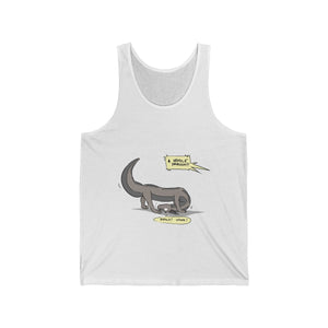 Confused Noodle Dragon - Tank Top Tank Top Zenonclaw White XS 