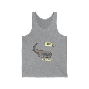 Confused Noodle Dragon - Tank Top Tank Top Zenonclaw Heather XS 
