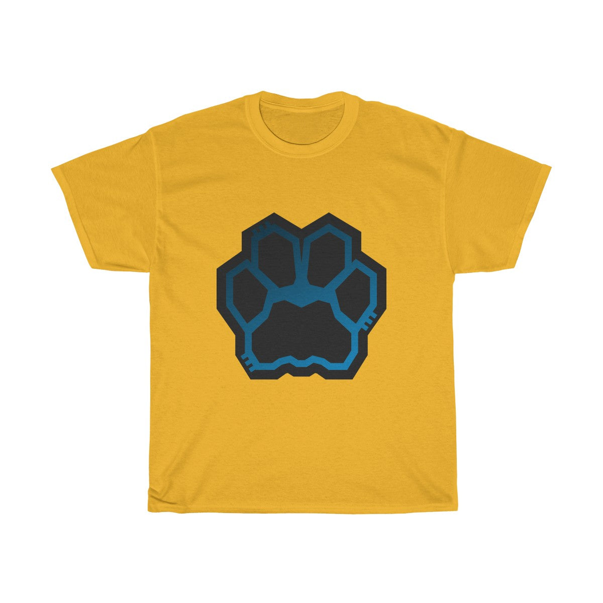 Cyber Feline - T-Shirt T-Shirt Wexon Gold S 
