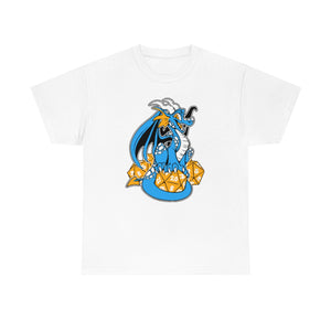 D20 Dragon Blue - T-Shirt T-Shirt Artworktee White S 