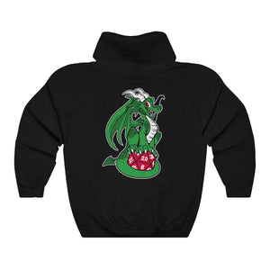 D20 Dragon Green - Hoodie Hoodie Artworktee Black S 