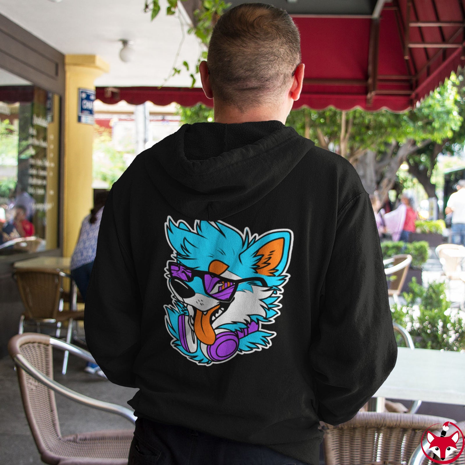 DJ Shiba - Hoodie Hoodie Artworktee 