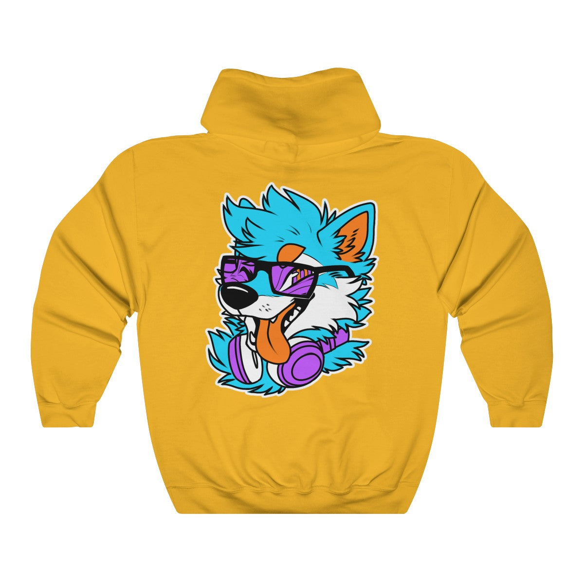 DJ Shiba - Hoodie Hoodie Artworktee Gold S 