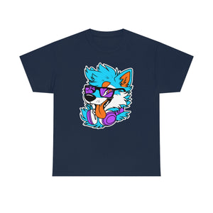 DJ Shiba - T-Shirt T-Shirt Artworktee Navy Blue S 