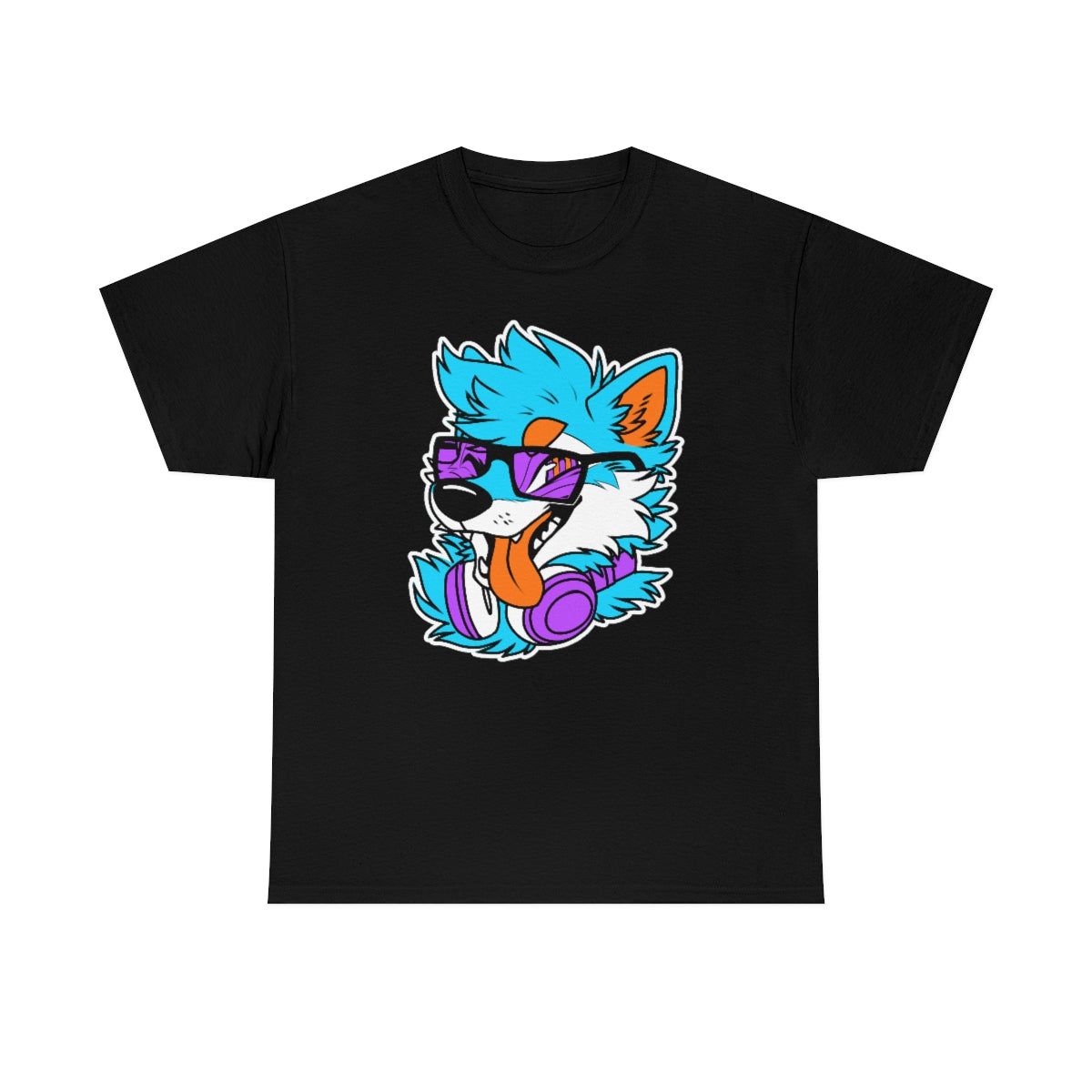 DJ Shiba - T-Shirt T-Shirt Artworktee Black S 