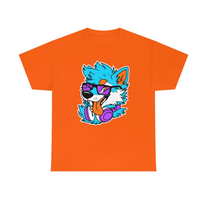 DJ Shiba - T-Shirt T-Shirt Artworktee Orange S 