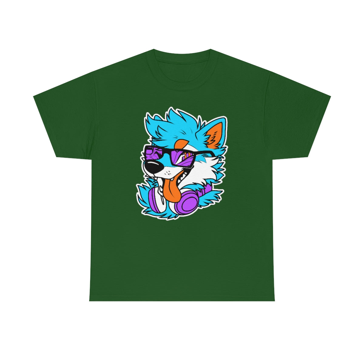 DJ Shiba - T-Shirt T-Shirt Artworktee Green S 