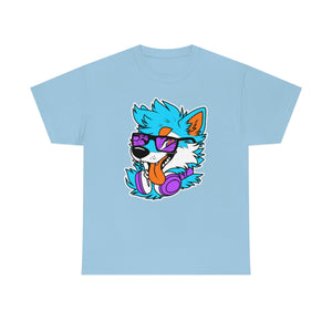 DJ Shiba - T-Shirt T-Shirt Artworktee Light Blue S 
