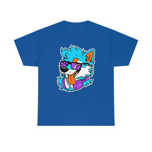 DJ Shiba - T-Shirt T-Shirt Artworktee Royal Blue S 