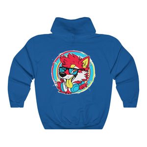 DJ Shiba Red - Hoodie Hoodie Artworktee Royal Blue S 