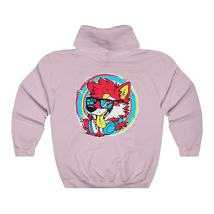 DJ Shiba Red - Hoodie Hoodie Artworktee Light Pink S 