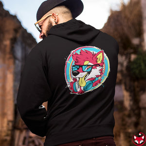 DJ Shiba Red - Hoodie Hoodie Artworktee 