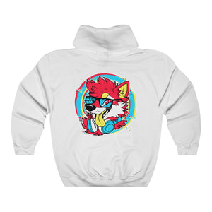 DJ Shiba Red - Hoodie Hoodie Artworktee White S 