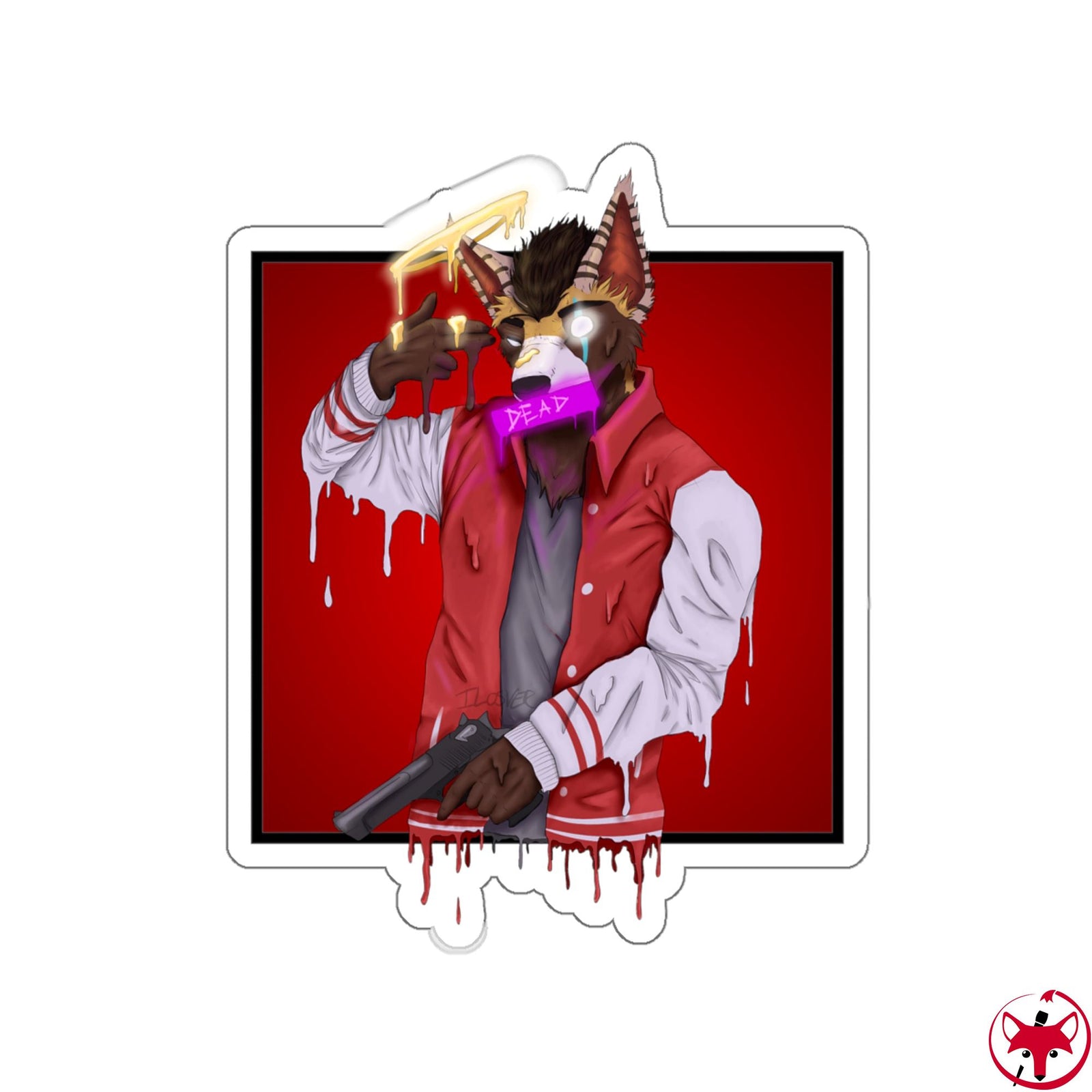 Dead 1 - Sticker Sticker Corey Coyote 