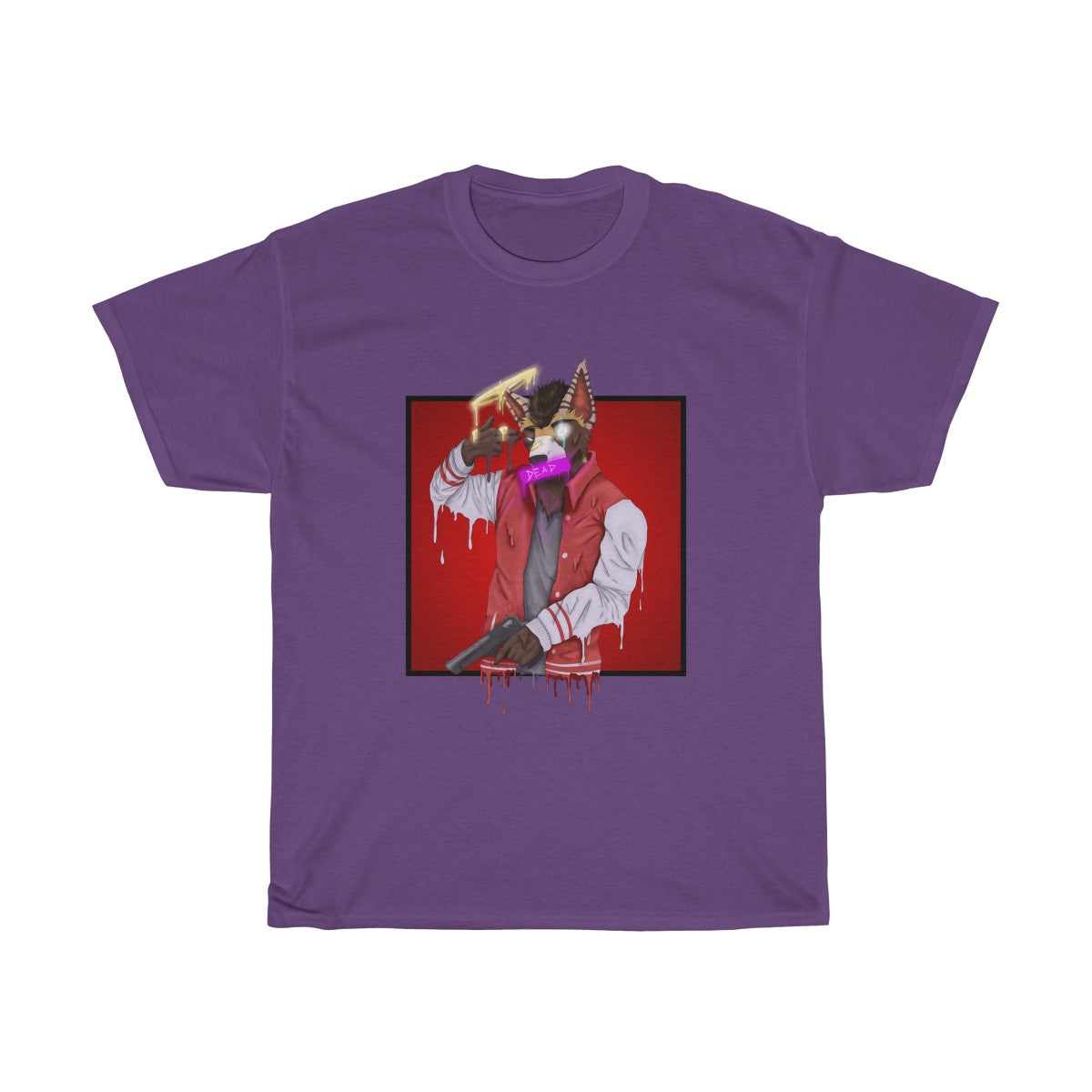 Dead 1 - T-Shirt T-Shirt Corey Coyote Purple S 