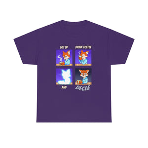 Decaf - T-Shirt T-Shirt Artworktee Purple S 