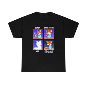 Decaf - T-Shirt T-Shirt Artworktee Black S 