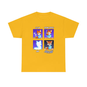 Decaf - T-Shirt T-Shirt Artworktee Gold S 