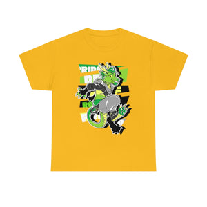 Demiromantic Pride Kenji Eastern Dragon - T-Shirt T-Shirt Artworktee Gold S 