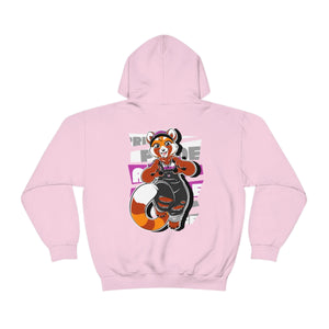 Demisexual Pride Robin Red Panda - Hoodie Hoodie Artworktee Light Pink S 