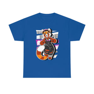 Demisexual Pride Robin Red Panda - T-Shirt Artworktee Royal Blue S 