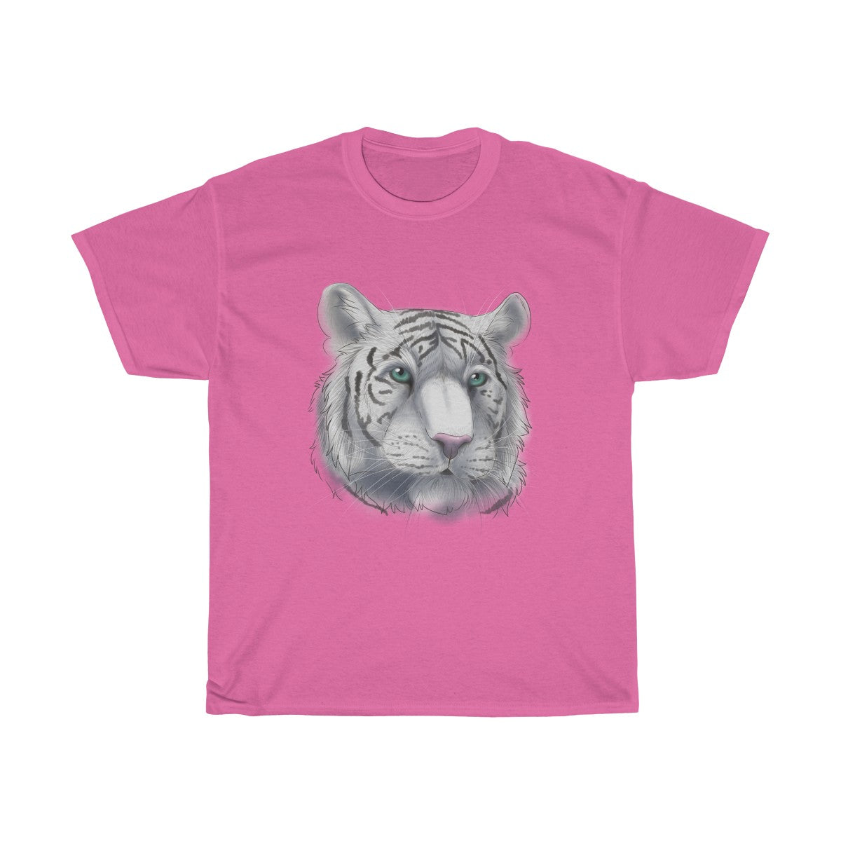White Tiger - T-Shirt T-Shirt Dire Creatures Pink S 