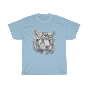 White Tiger - T-Shirt T-Shirt Dire Creatures Light Blue S 