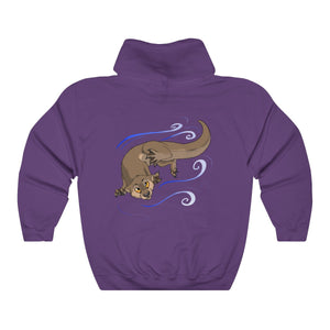Otter - Hoodie Hoodie Dire Creatures Purple S 