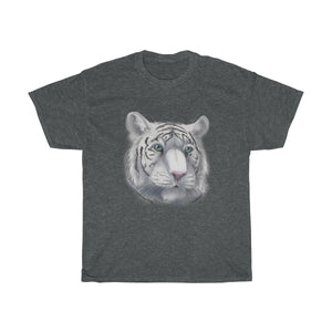 White Tiger - T-Shirt T-Shirt Dire Creatures Dark Heather S 
