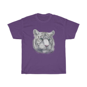 White Tiger - T-Shirt T-Shirt Dire Creatures Purple S 