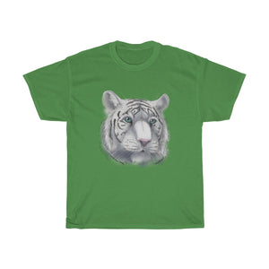 White Tiger - T-Shirt T-Shirt Dire Creatures Green S 