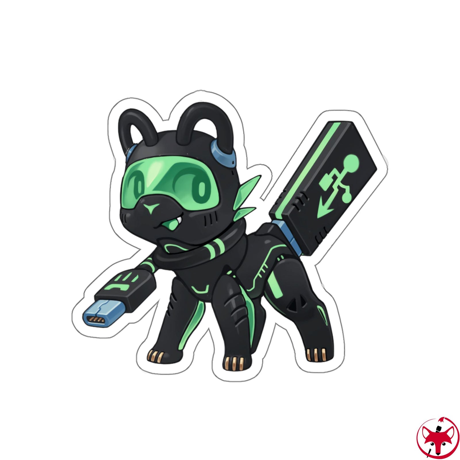 Digitail Panda - Sticker Sticker Lordyan 