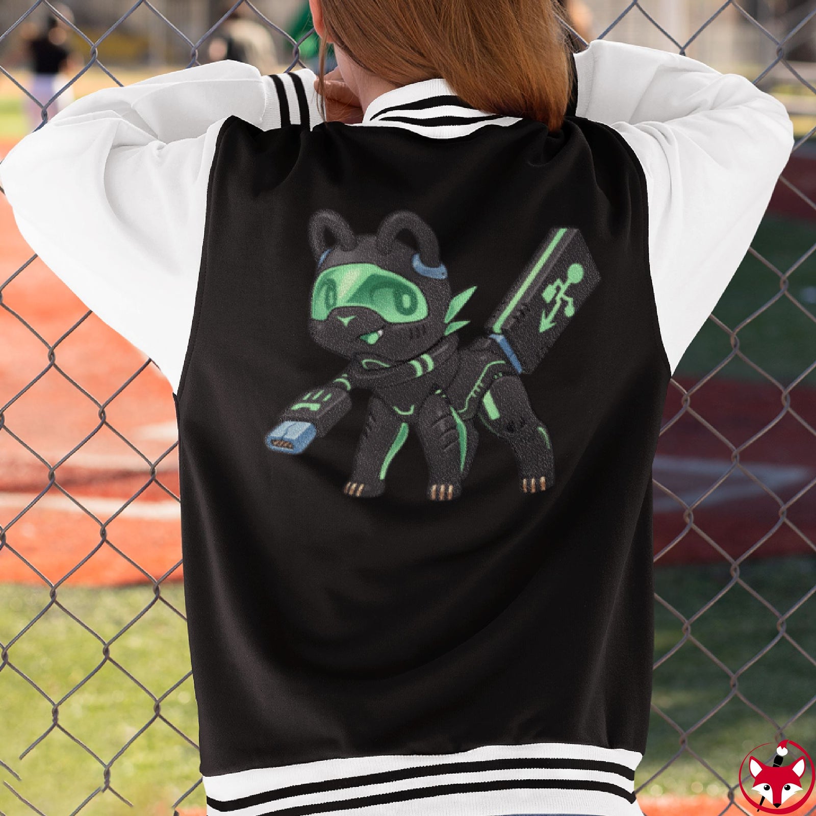 Digitail Panda - Varsity Jacket Varsity Jacket Lordyan 