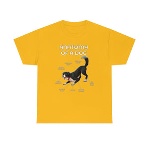 Dog Black - T-Shirt T-Shirt Artworktee Gold S 