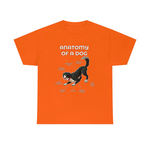 Dog Black - T-Shirt T-Shirt Artworktee Orange S 