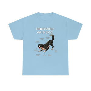 Dog Black - T-Shirt T-Shirt Artworktee Light Blue S 