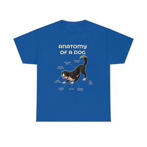 Dog Black - T-Shirt T-Shirt Artworktee Royal Blue S 