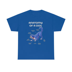 Dog Blue - T-Shirt T-Shirt Artworktee Royal Blue S 