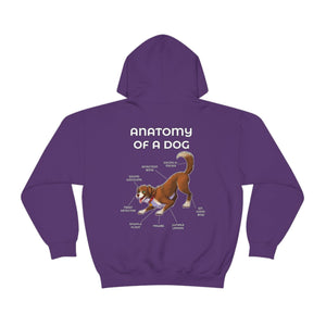 Dog Brown - Hoodie Hoodie Artworktee Purple S 