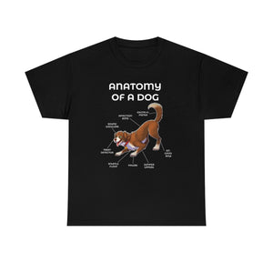 Dog Brown - T-Shirt T-Shirt Artworktee Black S 