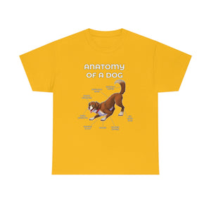 Dog Brown - T-Shirt T-Shirt Artworktee Gold S 