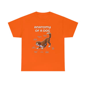 Dog Brown - T-Shirt T-Shirt Artworktee Orange S 